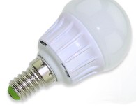 Светодиодная лампа Е14-45мм bulb COB 4W, 220V, White, C1