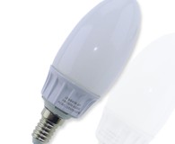 Светодиодная лампа Е14-45мм candle 4W, 220V, White, C1
