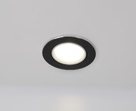 Светодиодный светильник встраиваемый 86 Nest Series Black Round 5W,Day White, C1