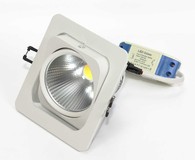 Светодиодный светильник встраиваемый 120.1 series white housing BW132 10W,220V,day white, C1