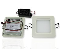 Светодиодный светильник встраиваемый IC-SW L100  4,8W, Warm White, C1
