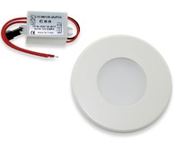 Светодиодный светильник встраиваемый IC-RW D80  5W, White, C1
