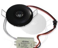 Светодиодный светильник точечный RB 1W, White, C1