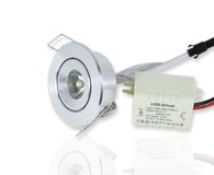Светодиодный светильник точечный RS SP4 1W, Warm White, C1