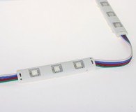 Светодиодный модуль линейный 5050-3 MOD45 0,72W, 12V, RGB, C1