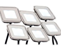 Набор KT-S-6x0.6W LED Day White 12V (квадрат)