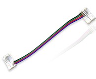 Коннектор соединительный 10mm RGB с проводами, C1